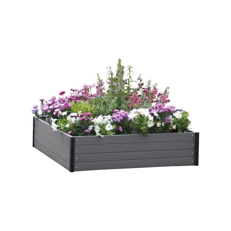 Kasvilava Hortus, 24x110x110 cm, komposiitti