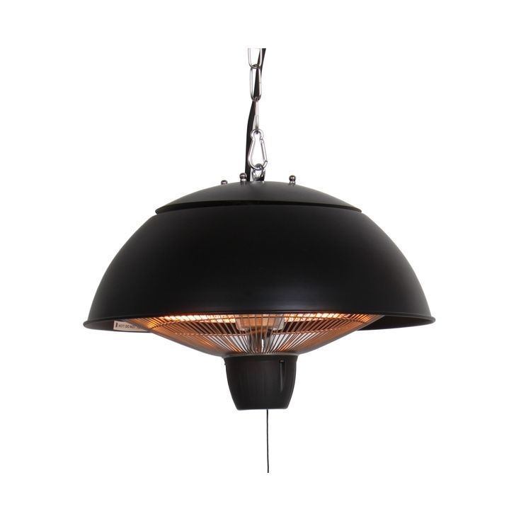 Terassilämmitin Hortus, ripustettava malli, 600/1500W, HA, musta