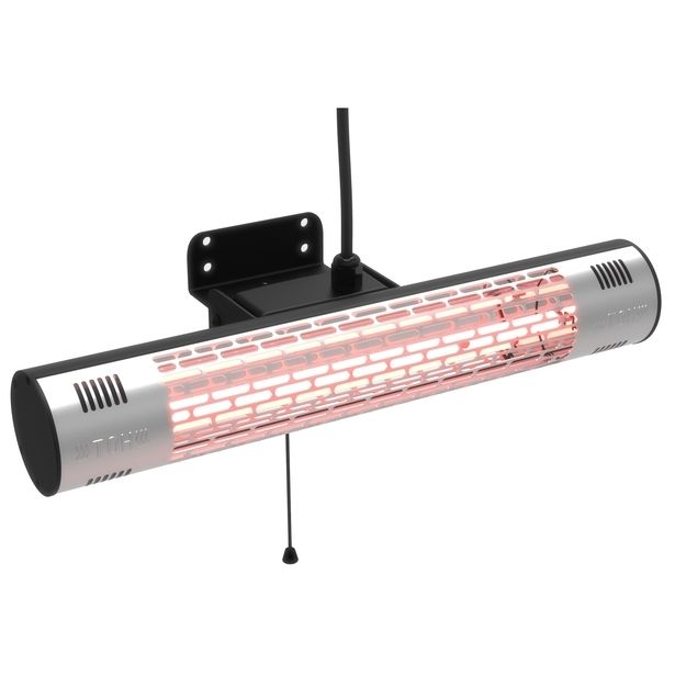 Terassilämmitin Hortus, seinäasennus, 1500W, GT, musta