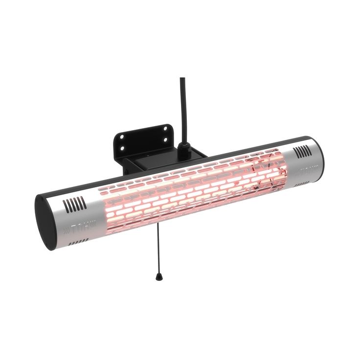 Terassilämmitin Hortus, seinäasennus, 1500W, GT, musta