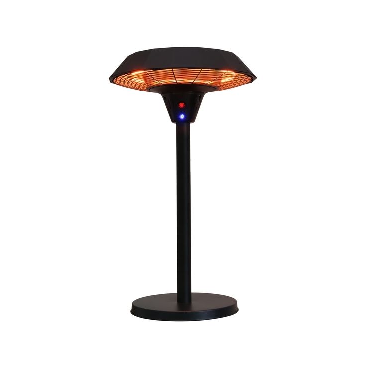 Terassilämmitin Hortus Ufo, pöytämalli, 800/1200/2000W, HA, musta