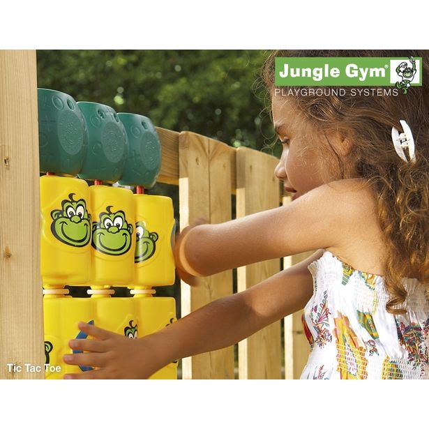 Leikkikeskuksen lisäsosa Jungle Gym Tic Tac Toe