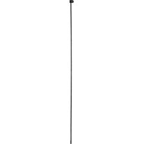 Harjaterästolppa Hortus, 8mm, suojus, 110cm, musta (25kpl)