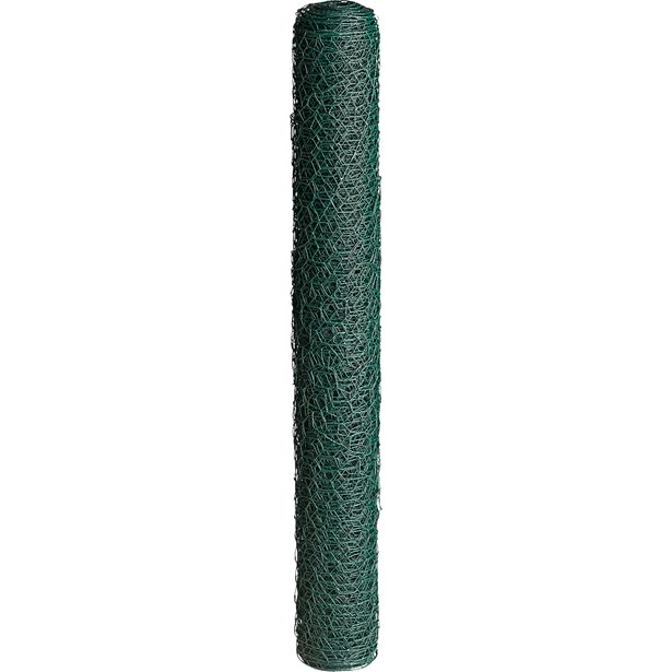 Kudottu verkko Hortus, 25x1000mm, 10m, vihreä