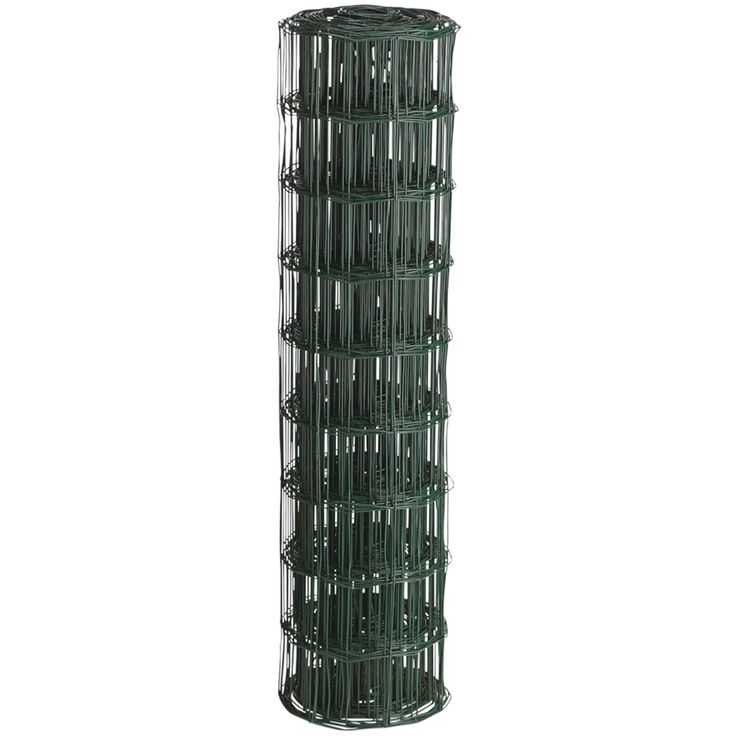 Puutarha-aita Hortus, 10x10cm, 0.9x25m, 0% PVC, vihreä