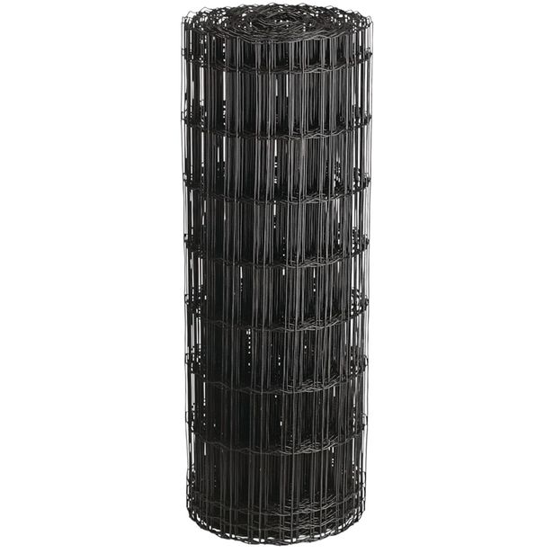 Puutarha-aita Hortus, 5x10cm, 1x25m, 0% PVC, musta