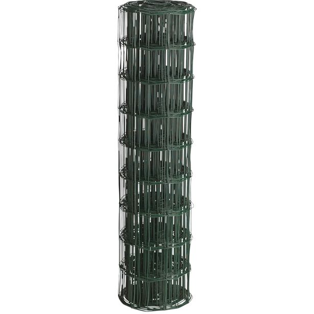 Puutarha-aita Hortus, 10x10cm, 0.6x25m, 0% PVC, vihreä