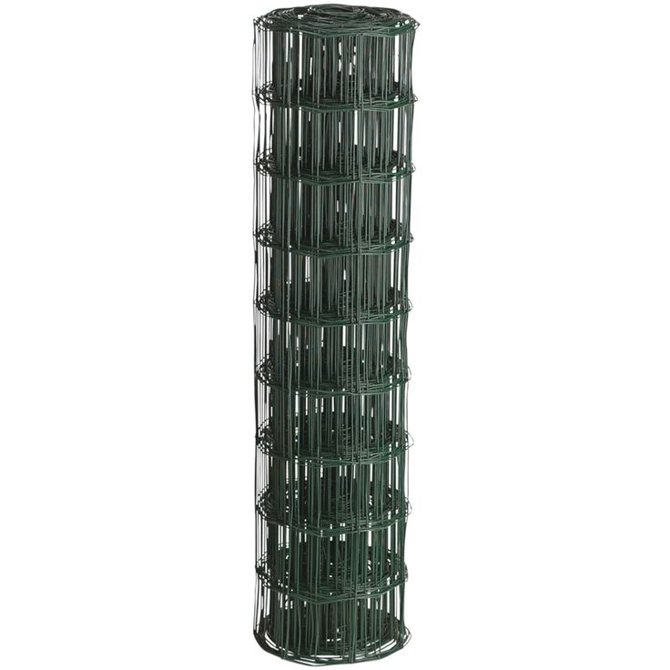 Puutarha-aita Hortus, 100x100mm, 0.6x10m, 0% PVC, vihreä