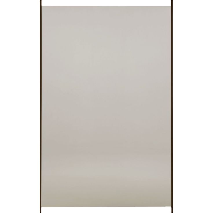 Lasipaneeli alumiinitolpille, 150 x 95 cm, musta lasi HORTUS