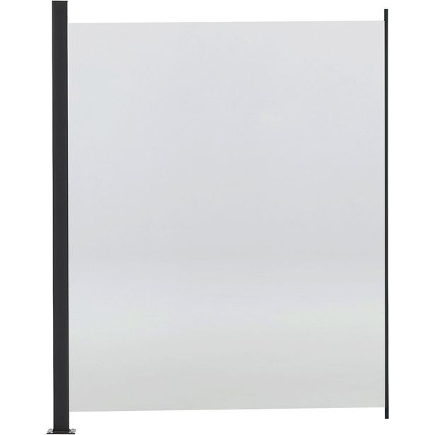 Lasipaneeliaitasetti Hortus, kirkas lasi 90x100cm, 1 moduuli (1 paneeli ja 1 tolppa 108cm)