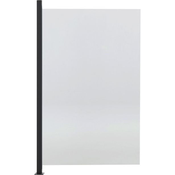 Lasipaneeliaitasetti Hortus, kirkas lasi 100x150cm, 1 moduuli (1 paneeli ja 1 tolppa 158cm)