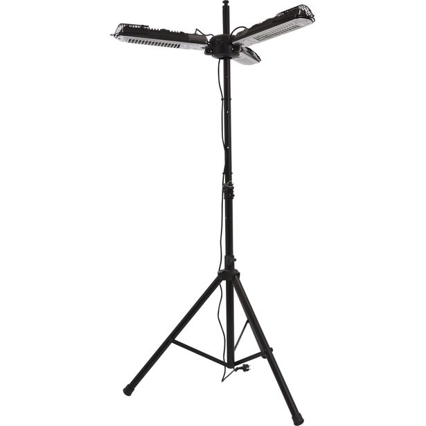 Terassilämmitin aurinkovarjoon Hortus, 650/1300/2000W, musta