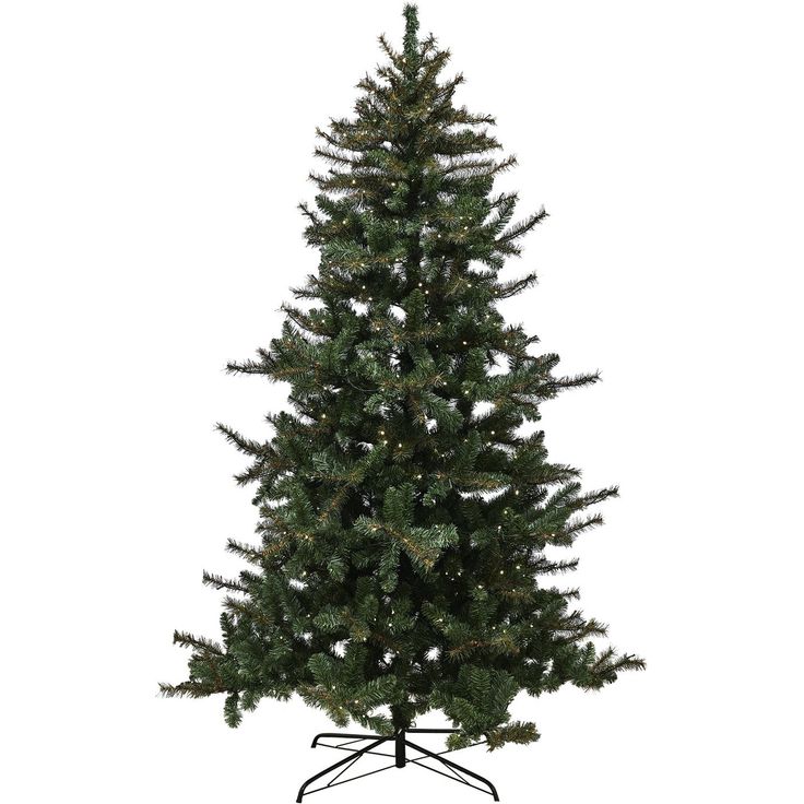 Tekojoulukuusi Nordic Winter Fryd, 150cm, PVC, LED-valoilla
