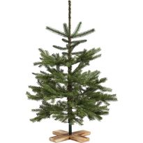 Joulukuusi Nordic Winter, PE Danish Colleciton, 100 x 65 cm puujalalla