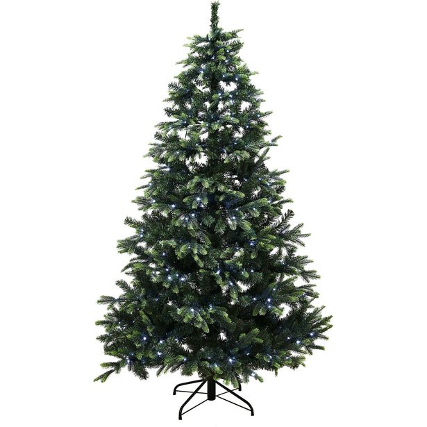 Tekojoulukuusi Nordic Winter Limited Edition, 180cm, värivaloilla