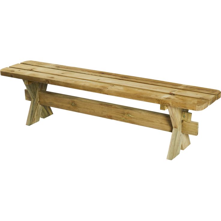 Penkki, painekyllästettyä mäntyä 48 x 177 x 38 cm, HORTUS AUTHENTIC