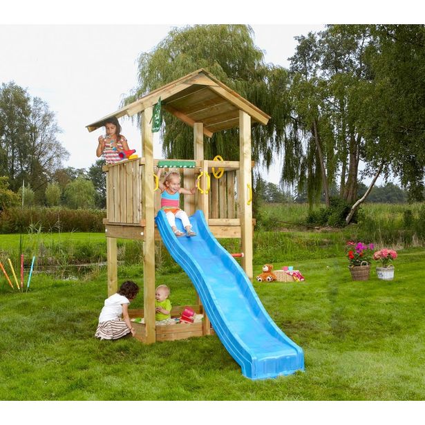 Leikkitorni Jungle Gym Casa, sis. liukumäen