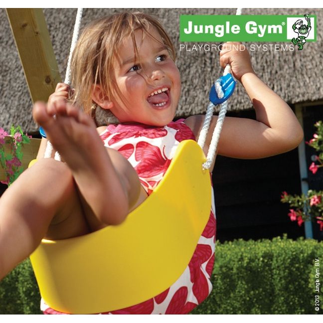 Keinuistuin Jungle Gym Sling Swing, keltainen