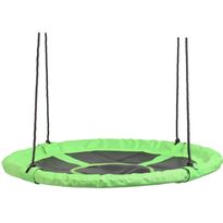 Pyöreä keinu Nordic Play, 100cm, vihreä/musta