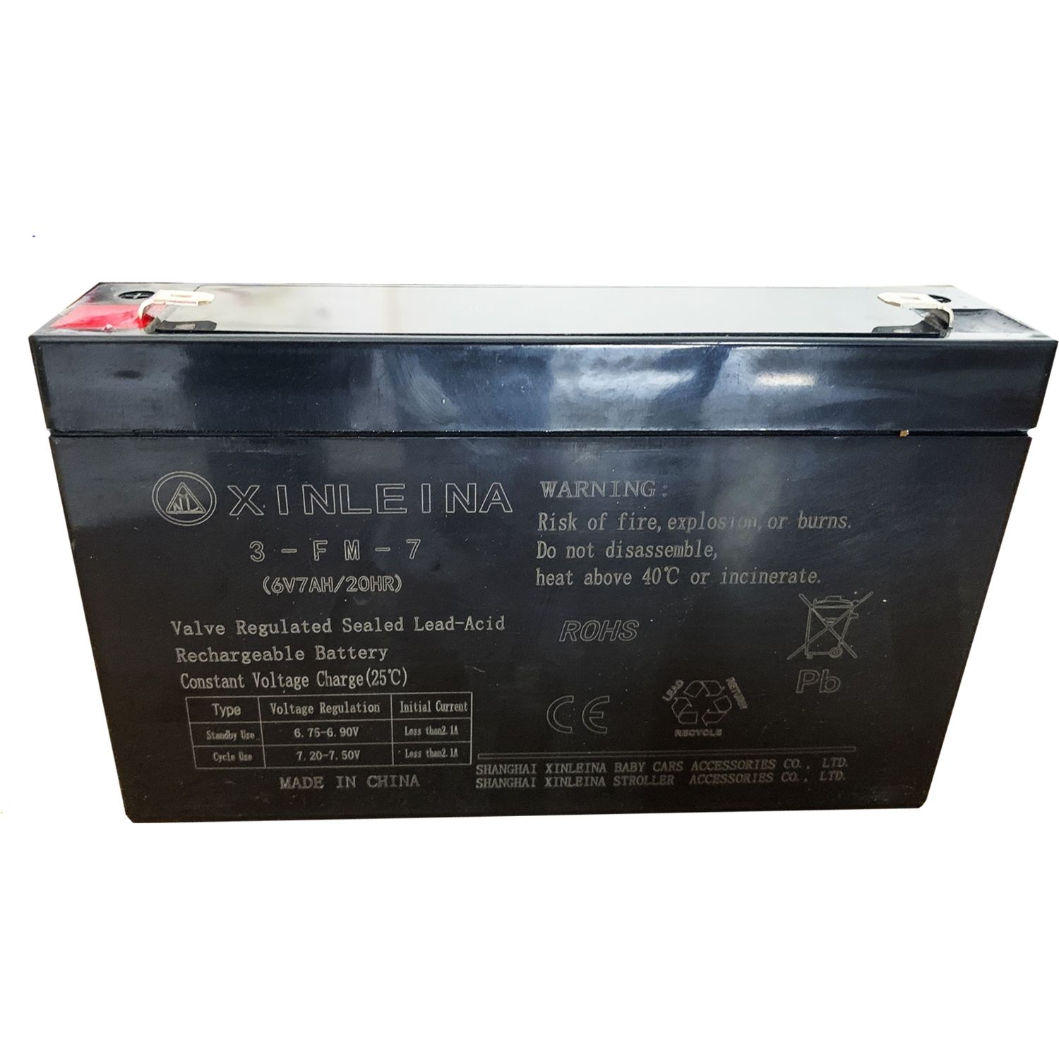 Akku Lasten sähköautoon Nordic Play, 6V