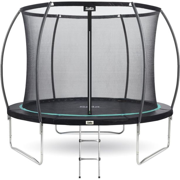 Trampoliini Salta, Cosmos turvaverkko tikkaat Ø251cm musta teräs