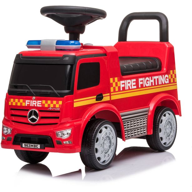 Potkuauto Mercedes-Benz Antos paloauto NORDIC PLAY