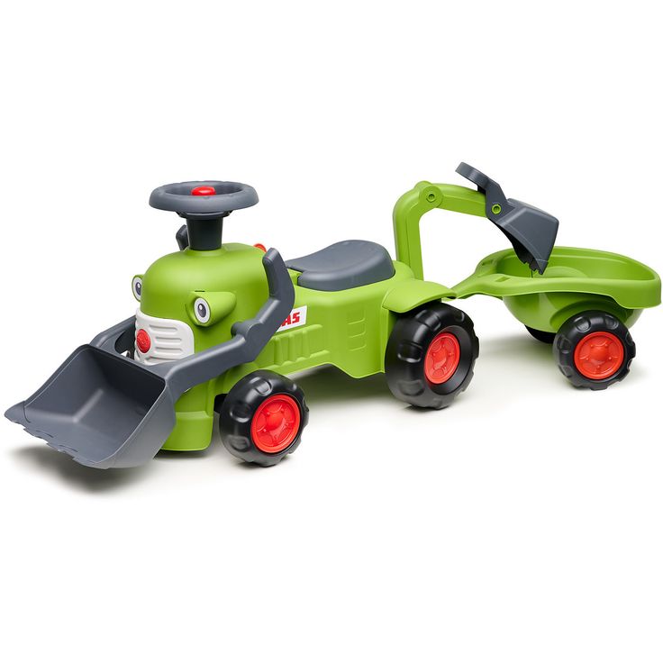 Potkutraktori ohjauspyörällä, äänimerkki ja varusteet Claas Vintage FALK