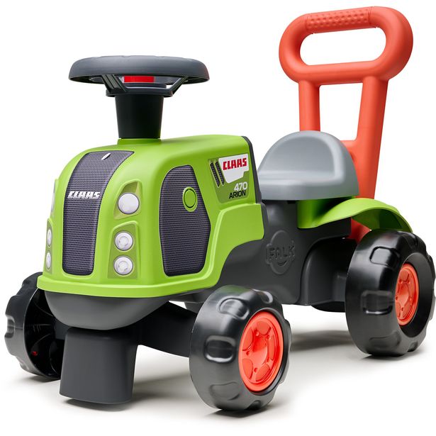 Potkutraktori ohjauspyörällä, äänimerkki ja työntökahva Claas FALK