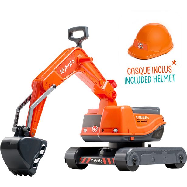 Kaivinkone sis. kypärän Kubota Falk, 670x850x380 mm oranssi muovi