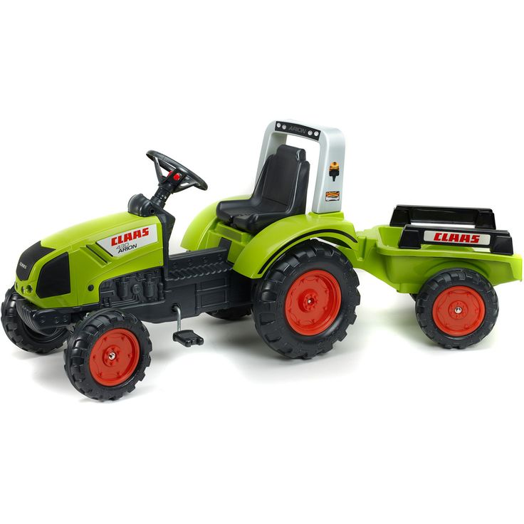 Traktori peräkärryllä FALK Claas