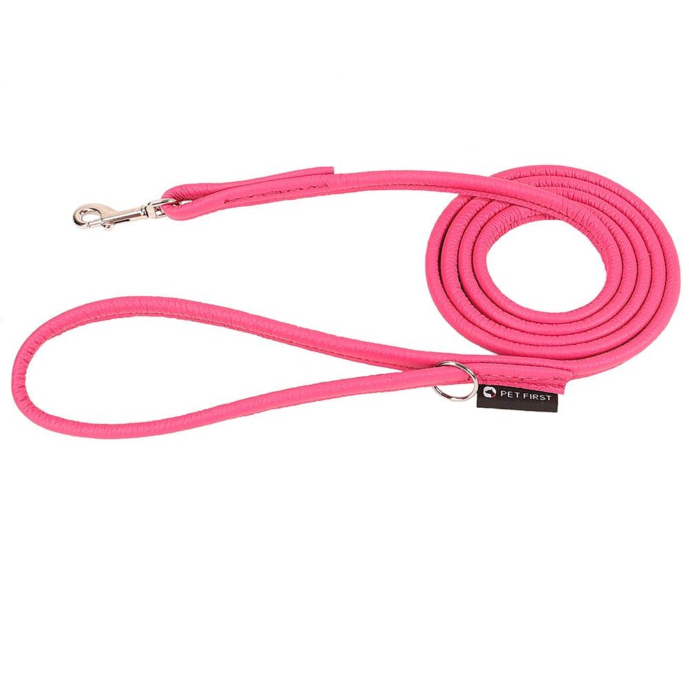 Nahkatalutin Pet First, pyöreä, Z mini, pinkki, 6mmx180cm