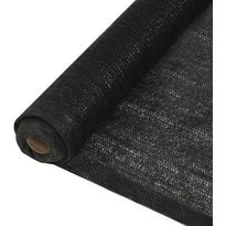 Näkösuoja hdpe 1,5x25 m musta