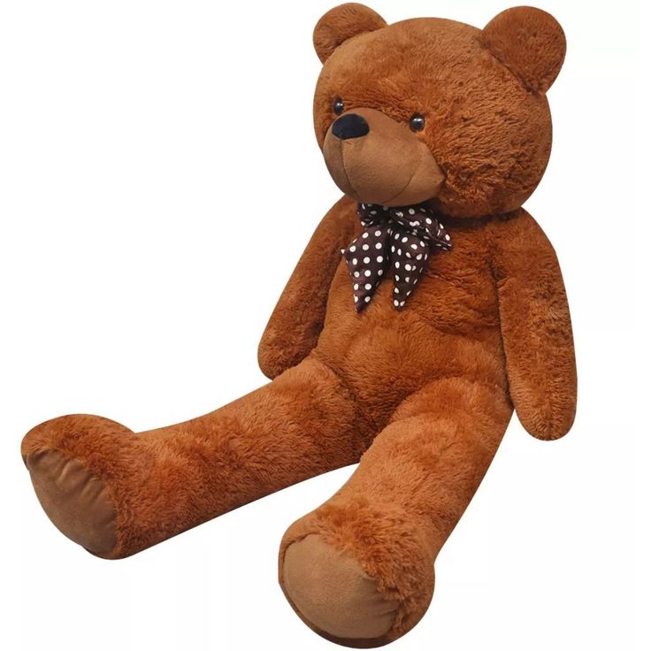 Nalle pehmolelu XXL 150 cm ruskea