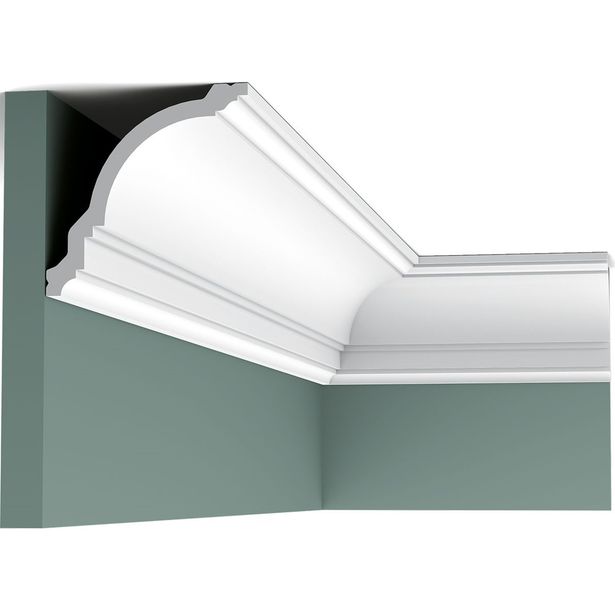 Kattolista Orac Decor CX106, 117x118x2000mm, polystyreeni, valkoinen