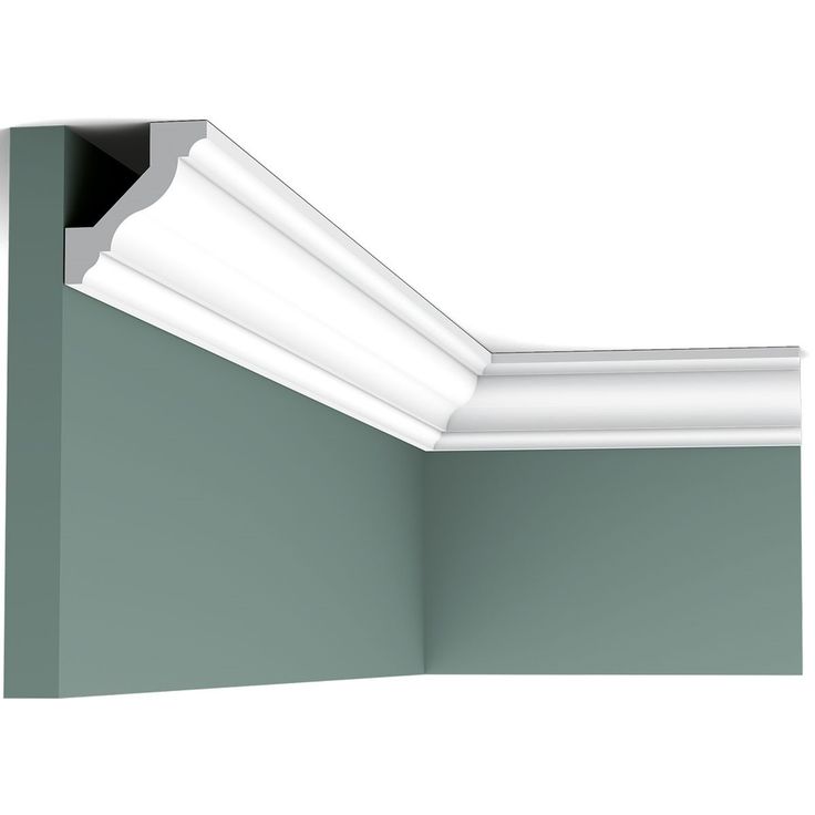 Kattolista Orac Decor CX110, 41x45x2000mm, polystyreeni, valkoinen
