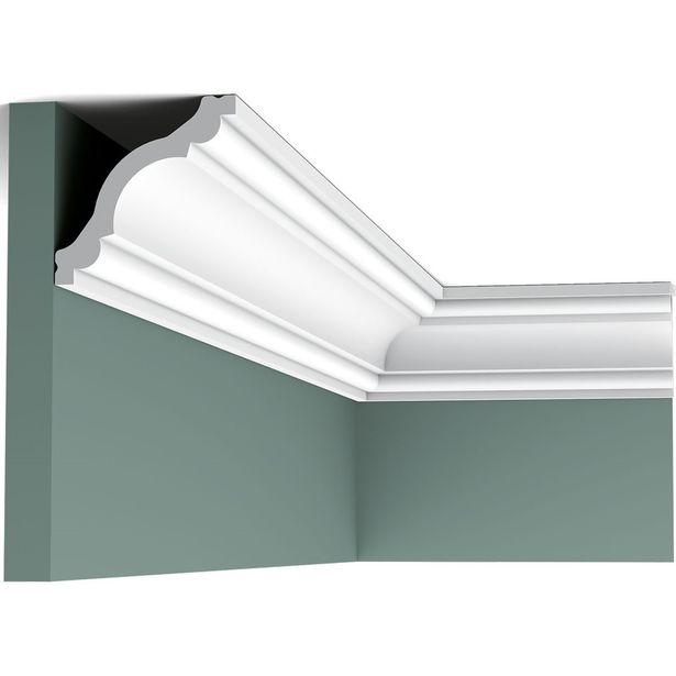 Kattolista Orac Decor CX123, 80x80x2000mm, polystyreeni, valkoinen