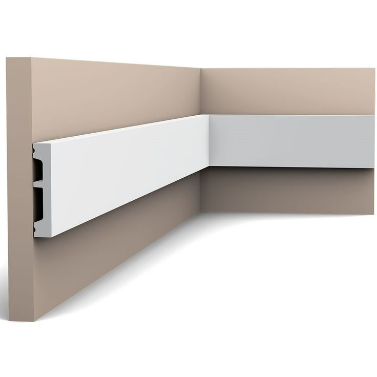 Koristelista Orac Decor SX157, 13x66x2000mm, polystyreeni, valkoinen