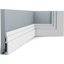 Koristelista Orac Decor SX180, 16x120x2000mm, polystyreeni, valkoinen
