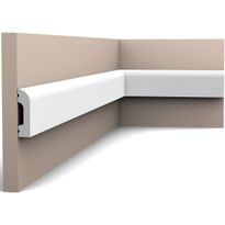 Koristelista Orac Decor SX182, 13x50x2000mm, polystyreeni, valkoinen
