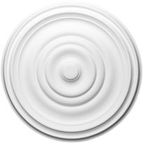 Kattorosetti Orac Decor R09, Ø485mm, polyuretaani, valkoinen