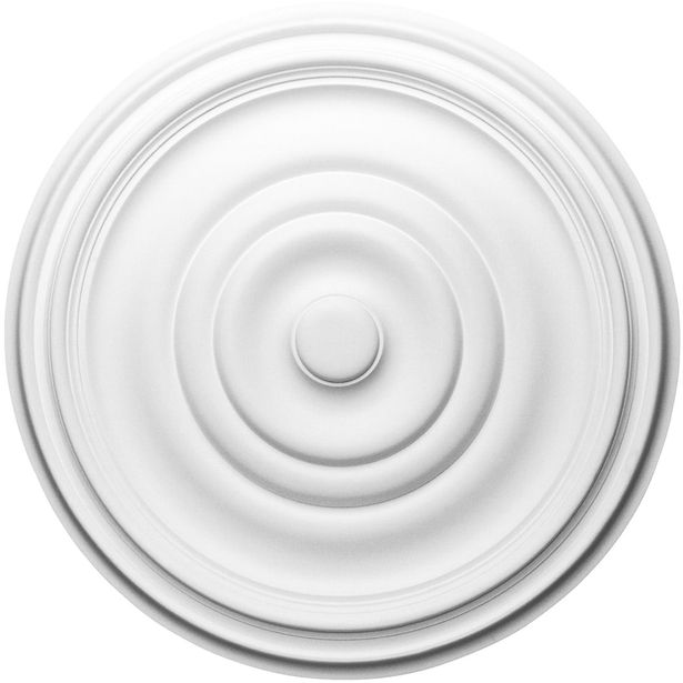 Kattorosetti Orac Decor R09, Ø485mm, polyuretaani, valkoinen