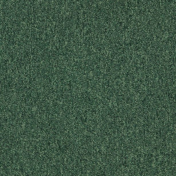 Tekstiililaatta Interface Heuga 727 4122315 Bottle Green, 50x50cm, vihreä