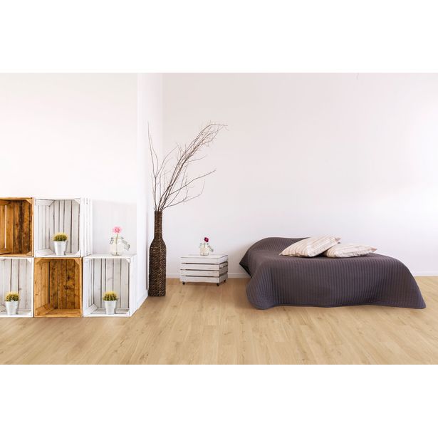 Korkkilattia Wicanders Wise Wood Natural Dakota Oak Sand XL