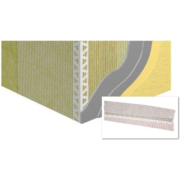 Kulma Weber 120x120 mm 2,5 m
