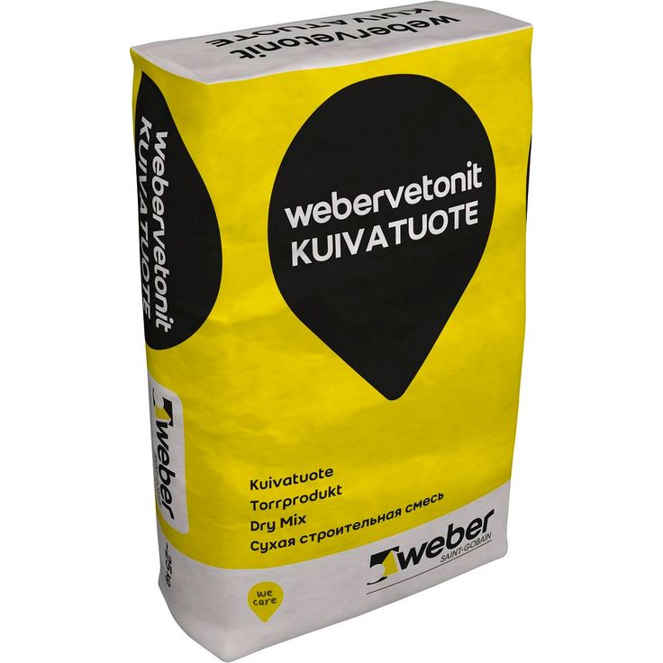 Pikavalulaasti Weber Vetonit REP 36 25 kg