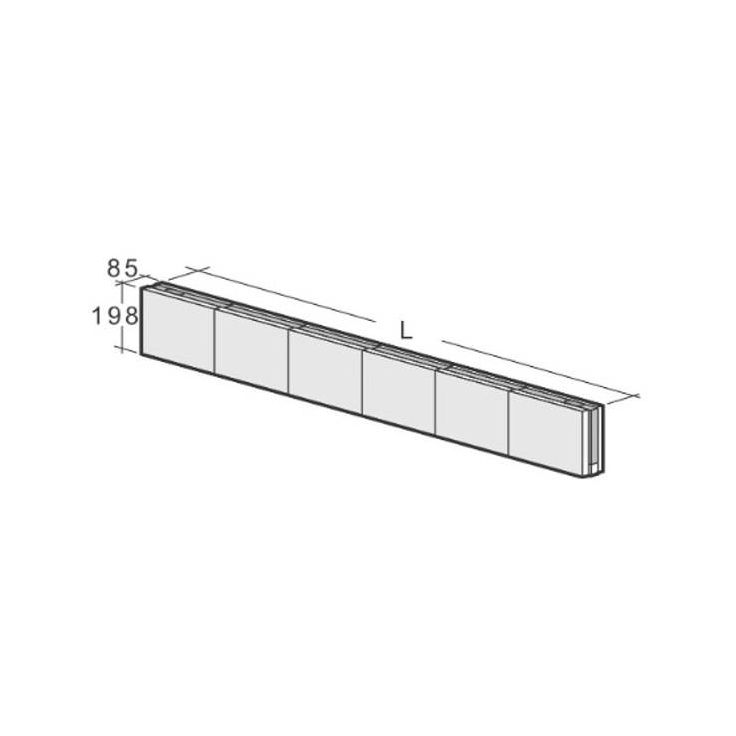 Väliseinäpalkki Kahi VHR 1500x85x98 mm
