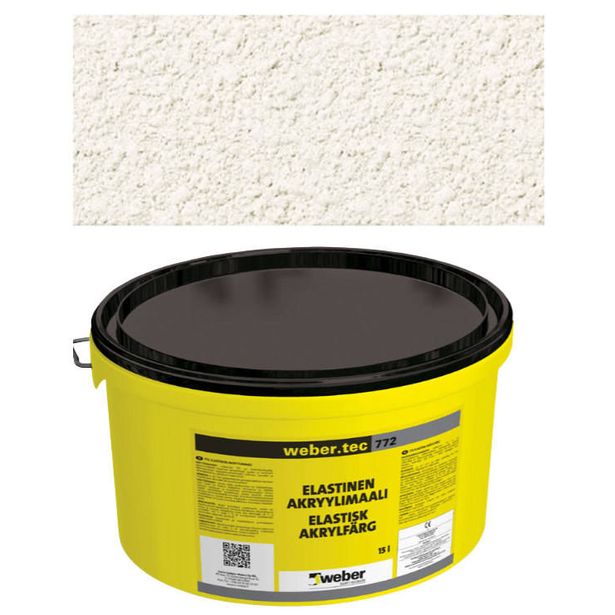Akryylimaali Weber 772 T001 elastinen 15 l