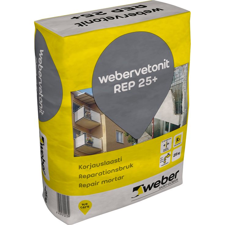 Korjauslaasti Weber Vetonit REP 25+ 20 kg