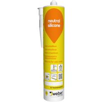 Silikonimassa Weber Neutral Silicone, 10 Transparent, 310 ml