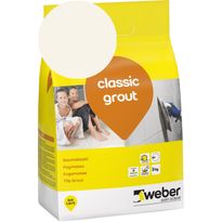 Saumalaasti Weber Classic Grout, 12 Marble, 3 kg